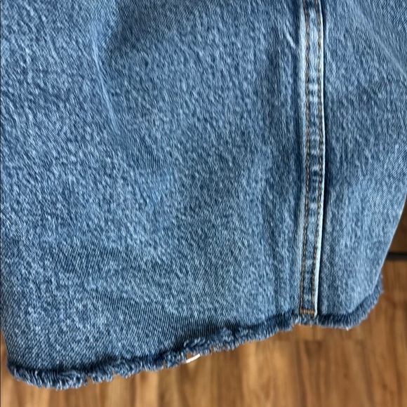 Reformation Blue Denim Skirt size 27 - Picture 8 of 12